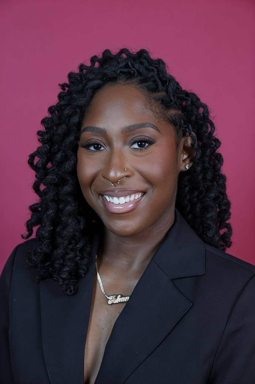 Zhane - Professional Headshot in Black Blazer